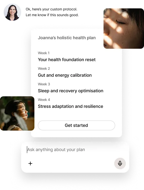 A personalized health journey plan